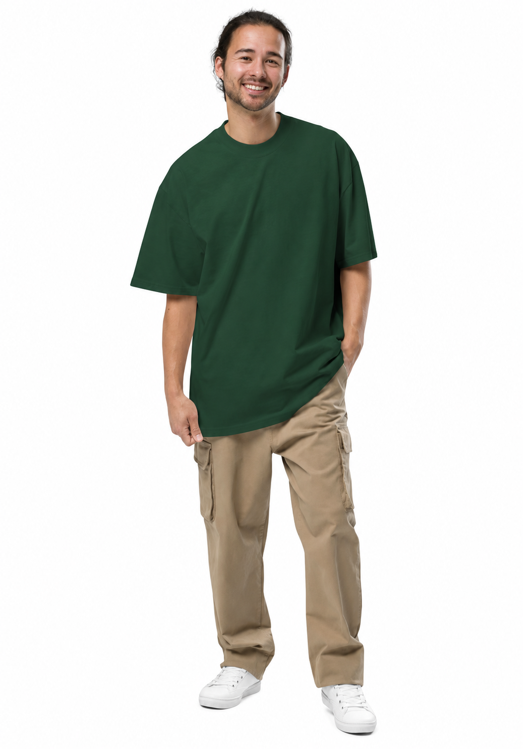 Trust Your Instincts on Eucalyptus Green AS Colour heavyweight T-shirt