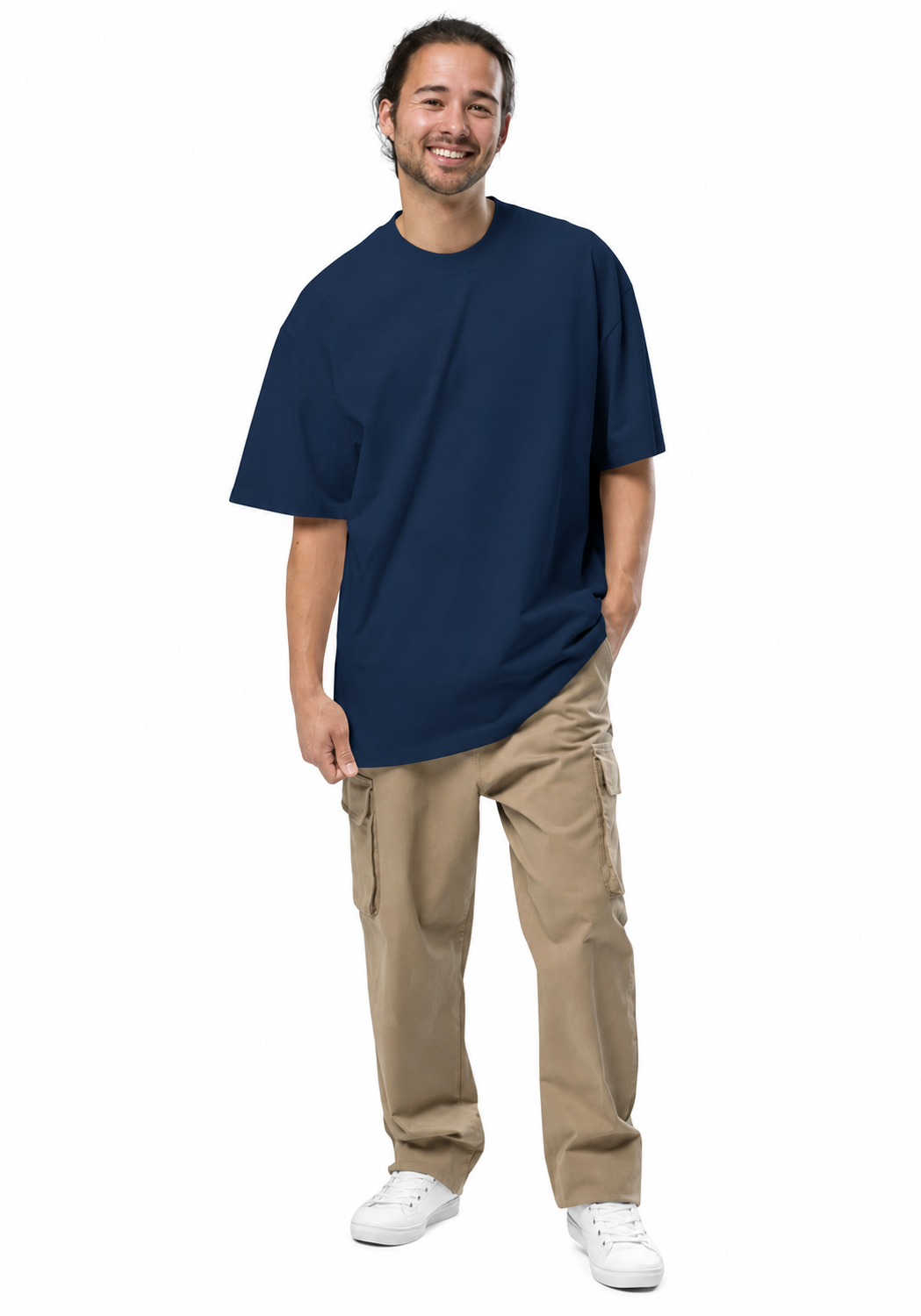 I Have Purpose Clarity — Forward on Indigo Navy AS Colour heavyweight T-shirt