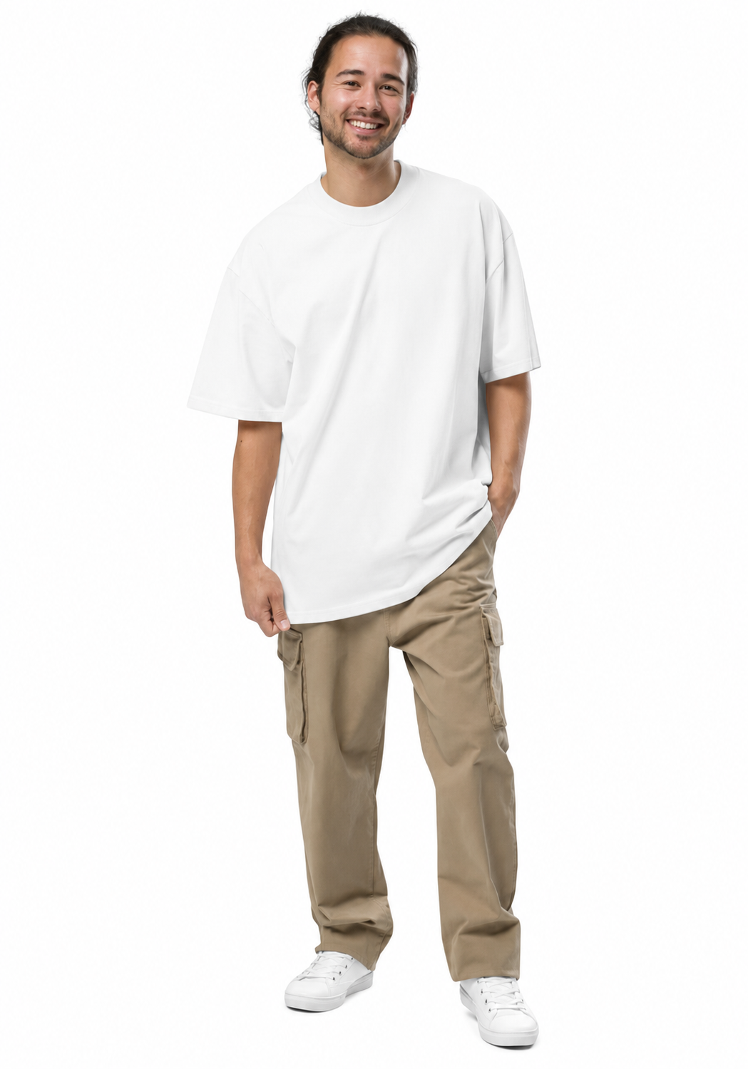 You Are Loved on Optic White AS Colour heavyweight T-shirt