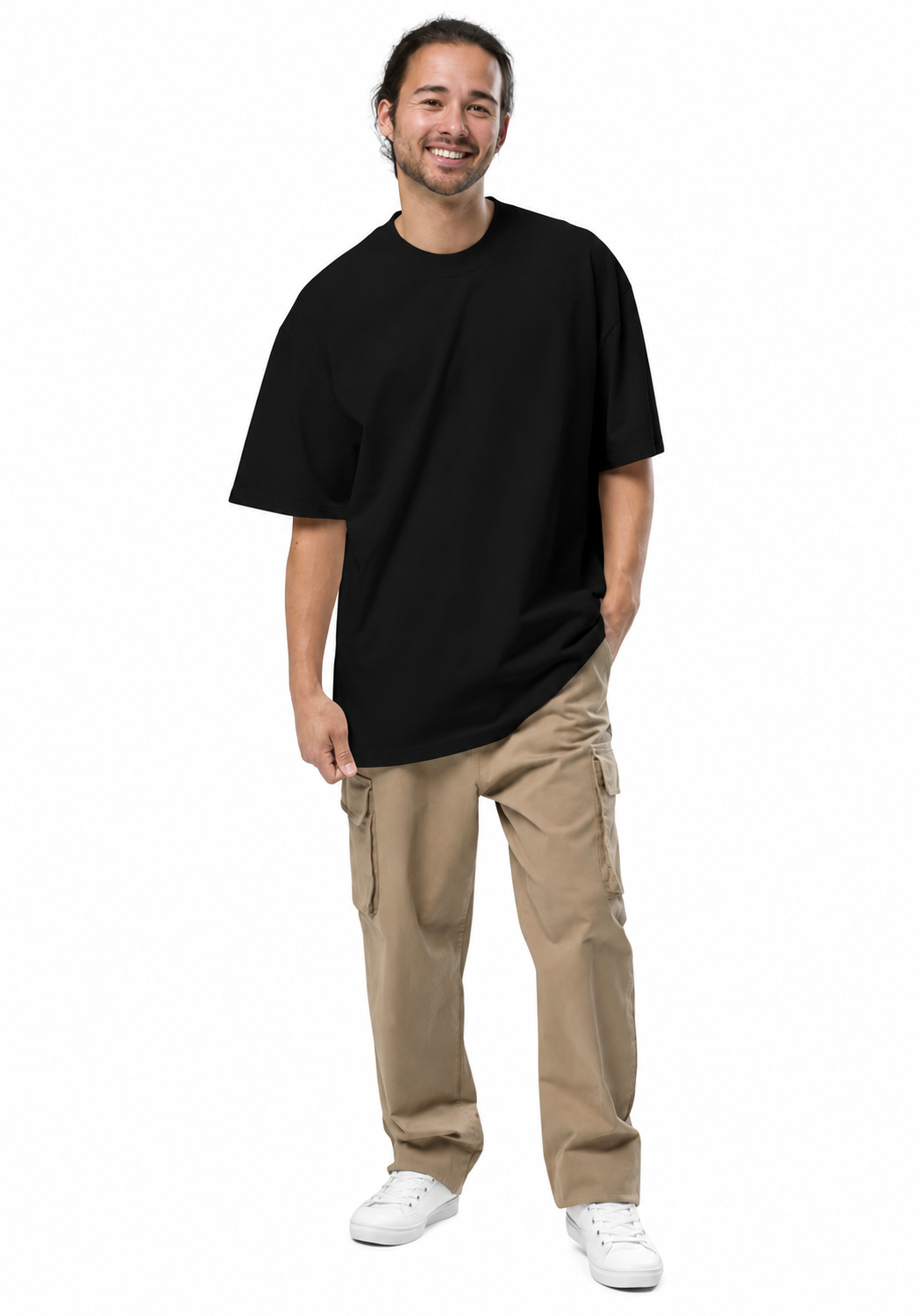 I Wake Up to Win Daily on Premium Black AS Colour heavyweight T-shirt